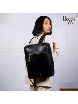 Buy Baggit Into Black Backpack (L) Online