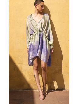 Basanti Kapde aur Koffee - The Gradient Glow Resort A Line Dress