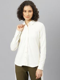 Beverly Hills Polo Club - Its A Solid Knit Shirt Off White