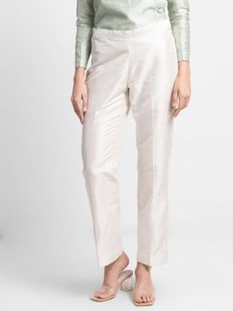 Powersutra - Dupioni Trouser - Creamy White