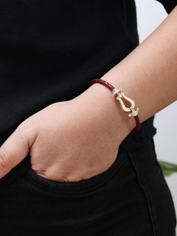 Viari Accessories - James Leather Bangle