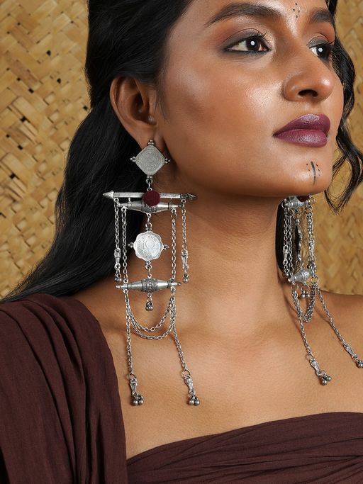 Teejh Dehaliya Coin Earrings