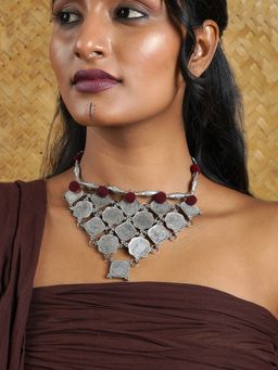 Teejh - Gandharvin Coin Necklace