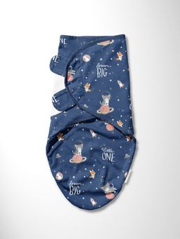 Haus & Kinder - Dreamsack Easy Wrap Swaddle for Easy Better Sleep, Spacewalk (0-3 Months)