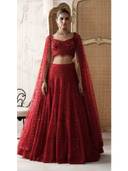 Red color option, Currently selected