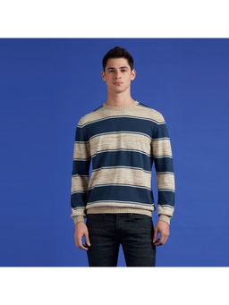 Pepe Jeans - Multi-Color Stripes Full Sleeved Sweater