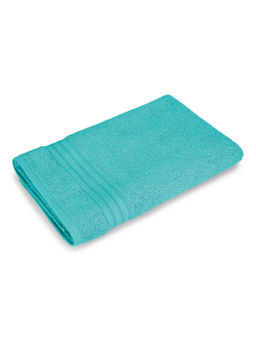 Layers - Be Bold 100% Cotton 450 GSM Blue Solid Bath Towel