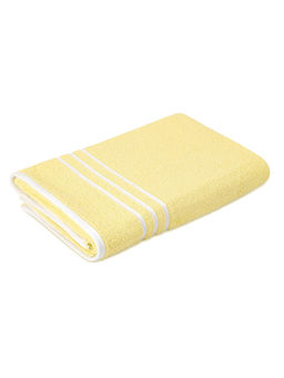 Layers - Tuscany 100% Cotton 380 GSM Yellow Solid Bath Towel