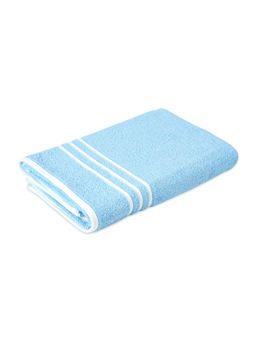 Layers - Tuscany 100% Cotton 380 GSM Blue Solid Bath Towel