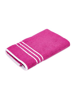 Layers - Tuscany 100% Cotton 380 GSM Pink Solid Bath Towel