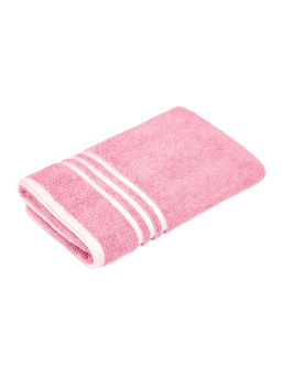 Layers - Tuscany 100% Cotton 380 GSM Pink Solid Bath Towel