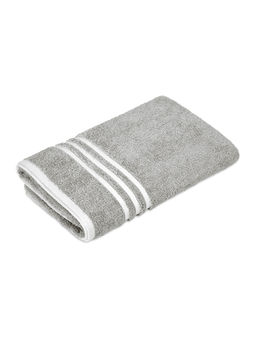 Layers - Tuscany 100% Cotton 380 GSM Grey Solid Bath Towel