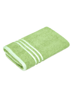 Layers - Tuscany 100% Cotton 380 GSM Green Solid Bath Towel