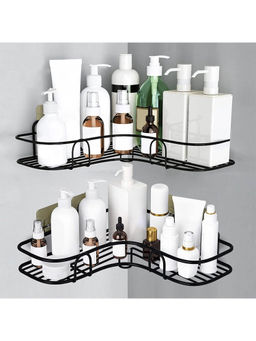 Story@Home - Bathroom Shelf Organizer with Magic Stickers (Pack of 2)