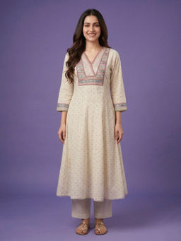 SPAN - Women Ivory Kurta