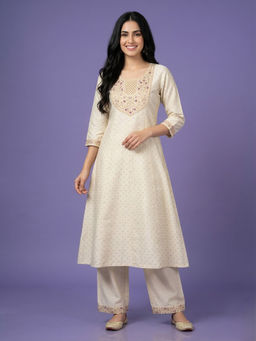 SPAN - Women Ivory Kurta