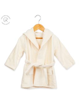 Masilo - Soft towelling cotton,Cozy hooded Bathrobe Towel,Lightweight Pack of 1-Cream