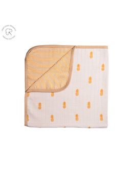 Masilo - Organic Muslin Blanket - Pineapple Bliss