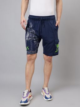 Free Authority - Official One Piece Graphic Regular Fit Shorts for Young Men