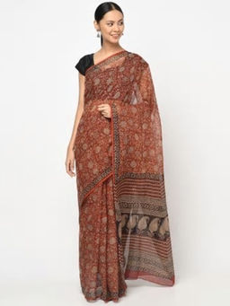 Fabindia - Cotton Silk Kota Printed Sari