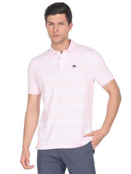Arrow - Sports Pocket Striped Polo Shirt