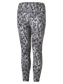 Puma - RT Safari Glam High-Waist 7/8 Girls Black Tights