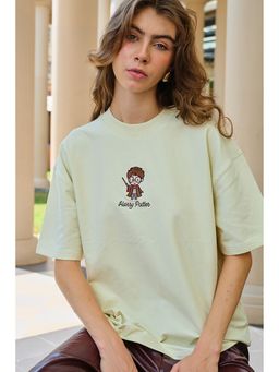 Bonkers Corner - Off White Printed Crew Neck T-Shirt