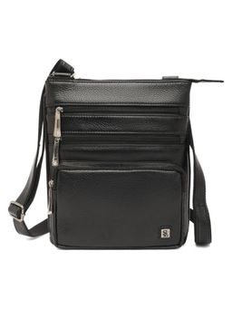 Stamp - Leather Black Color Handbag