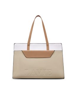 Lavie - Calista Colorblock Womens Tote Bag - Brown