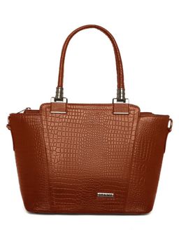 Stamp - Leather Tan Color Handbag