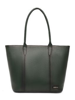 Stamp - Leather Green Color Handbag