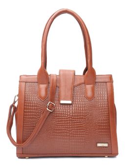 Stamp - Leather Tan Color Handbag