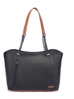 Stamp - Womens Blue Vegan Leather Handbag with Detachable Strap