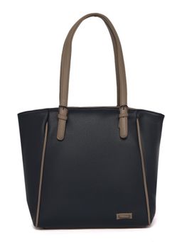 Stamp - Leather Black Womens Tote Bag