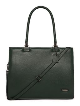 Stamp - Leather Green Womens Tote Bag