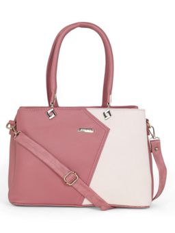 Stamp - Leather Darkpink Color Handbag