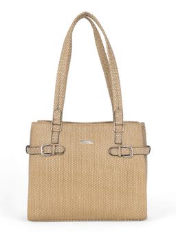 Stamp - Leather Brown Color Handbag