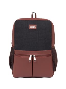 Zouk - Men Office Vegan Leather 15.6-Inch Laptop Backpack