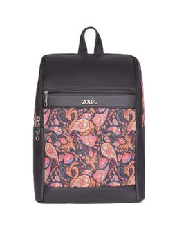 Zouk - Amalia Vegan Leather Paisley Print Backpack