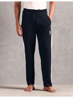 U.S. POLO ASSN. - Men's Regular Fit Solid OR004 Blue Lounge Pants