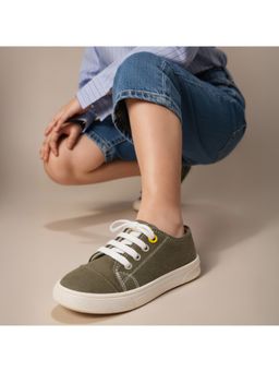 toothless - Kids Olive Sneakers