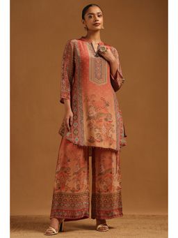 Soch - Women's Rust Crepe Co-Ord Set