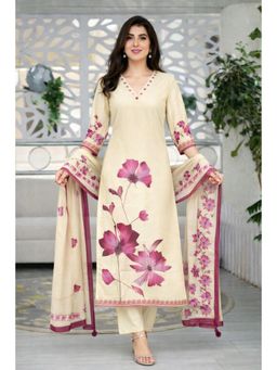 Autumnlane - Ritu Pearl Printed Work Kurta with Pant & Dupatta