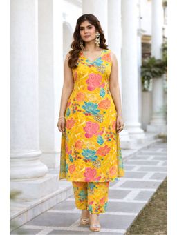 Autumnlane - Sarika Amber Printed Work Kurta and Pant