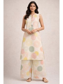 Autumnlane - Surbhi Spiral Cotton Kurta and Palazzo
