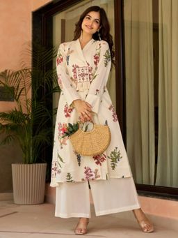 Autumnlane - Tatva Spring Cotton Kurta and Palazzo