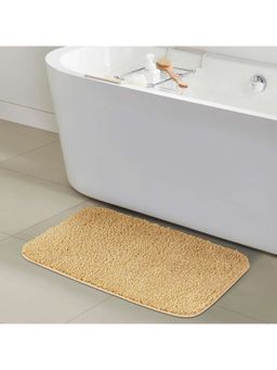OBSESSIONS - Anti-Skid Polyester Bath Mat - Brown