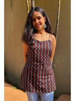 Tanoti - Black Maitri Short Cotton Kurti