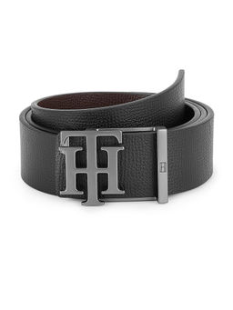Tommy Hilfiger - Branson Mens Reversible Belt Black/Brown Small Size (8903496158328)