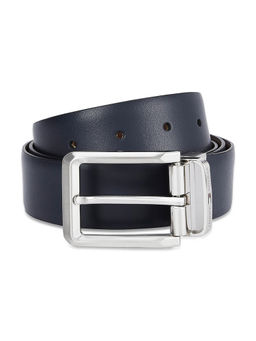 Tommy Hilfiger - Gakona Mens Reversible Belt Navy + Cognac Large Size (8903496145434)